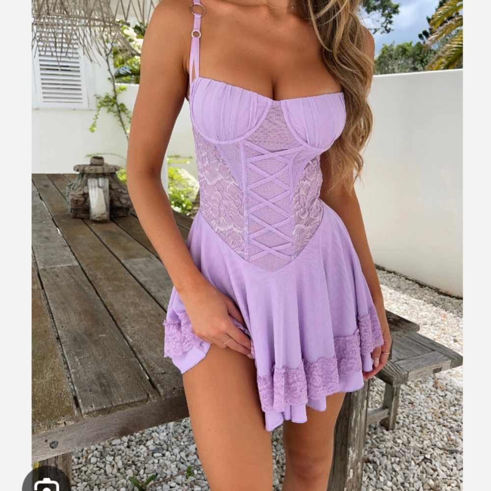 Outcast Corset Mini Dress